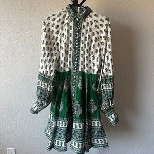 Zimmermann Linen Mini Dress